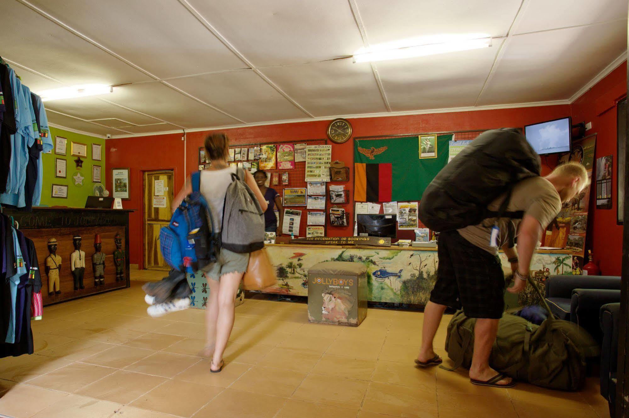 Jollyboys Backpackers Vandrerhjem Livingstone Eksteriør bilde